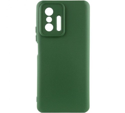 Чохол Silicone Cover Ummi Lakshmi Full Camera (AA) для Xiaomi 11T / 11T Pro Зелений / Dark green