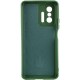 Чохол Silicone Cover Ummi Lakshmi Full Camera (AA) для Xiaomi 11T / 11T Pro Зелений / Dark green