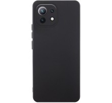 Чохол Silicone Cover Ummi Lakshmi Full Camera (AA) для Xiaomi Mi 11 Lite Чорний / Black