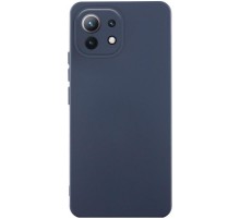 Чохол Silicone Cover Ummi Lakshmi Full Camera (AA) для Xiaomi Mi 11 Lite Синій / Midnight Blue