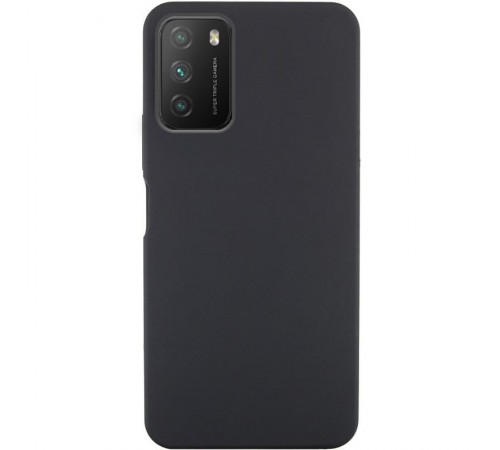 Чохол Silicone Cover Ummi Lakshmi (AA) для Xiaomi Poco M3 Чорний / Black