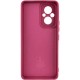 Чохол Silicone Cover Ummi Lakshmi Full Camera (AA) для Xiaomi Poco M5 Бордовий / Marsala