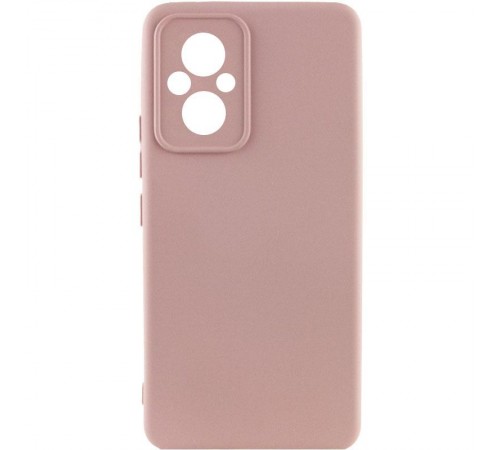 Чохол Silicone Cover Ummi Lakshmi Full Camera (AA) для Xiaomi Poco M5 Рожевий / Pink Sand