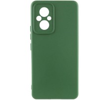 Чохол Silicone Cover Ummi Lakshmi Full Camera (AA) для Xiaomi Poco M5 Зелений / Dark green