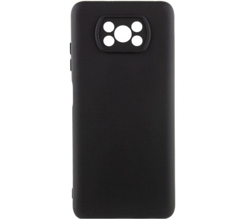 Чохол Silicone Cover Ummi Lakshmi Full Camera (AA) для Xiaomi Poco X3 NFC / Poco X3 Pro Чорний / Black