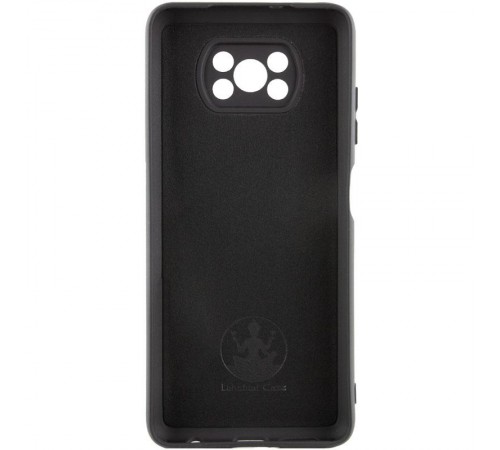 Чохол Silicone Cover Ummi Lakshmi Full Camera (AA) для Xiaomi Poco X3 NFC / Poco X3 Pro Чорний / Black