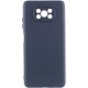 Чохол Silicone Cover Ummi Lakshmi Full Camera (AA) для Xiaomi Poco X3 NFC / Poco X3 Pro Синій / Midnight Blue