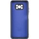 Чохол Silicone Cover Ummi Lakshmi Full Camera (AA) для Xiaomi Poco X3 NFC / Poco X3 Pro Синій / Midnight Blue