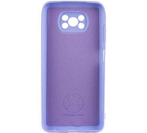 Чохол Silicone Cover Ummi Lakshmi Full Camera (AA) для Xiaomi Poco X3 NFC / Poco X3 Pro Бузковий / Dasheen