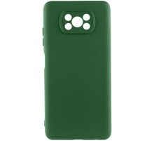 Чохол Silicone Cover Ummi Lakshmi Full Camera (AA) для Xiaomi Poco X3 NFC / Poco X3 Pro Зелений / Dark green