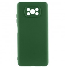 Чохол Silicone Cover Ummi Lakshmi Full Camera (AA) для Xiaomi Poco X3 NFC / Poco X3 Pro Зелений / Dark green