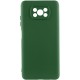 Чохол Silicone Cover Ummi Lakshmi Full Camera (AA) для Xiaomi Poco X3 NFC / Poco X3 Pro Зелений / Dark green