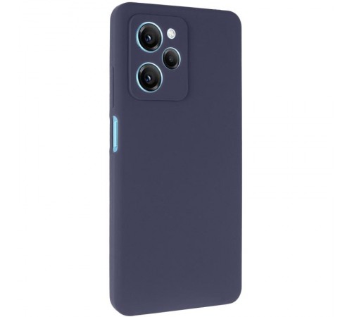 Чохол Silicone Cover Ummi Lakshmi Full Camera (AA) для Xiaomi Poco X5 Pro 5G Синій / Midnight Blue