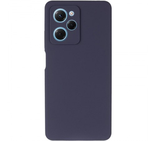 Чохол Silicone Cover Ummi Lakshmi Full Camera (AA) для Xiaomi Poco X5 Pro 5G Синій / Midnight Blue