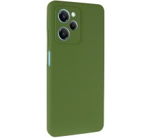Чохол Silicone Cover Ummi Lakshmi Full Camera (AA) для Xiaomi Poco X5 Pro 5G Зелений / Dark green