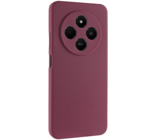 Чохол Silicone Cover Ummi Lakshmi Full Camera (AA) для Xiaomi Redmi 14C / Poco C75 Бордовий / Marsala