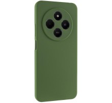 Чохол Silicone Cover Ummi Lakshmi Full Camera (AA) для Xiaomi Redmi 14C / Poco C75 Зелений / Dark green
