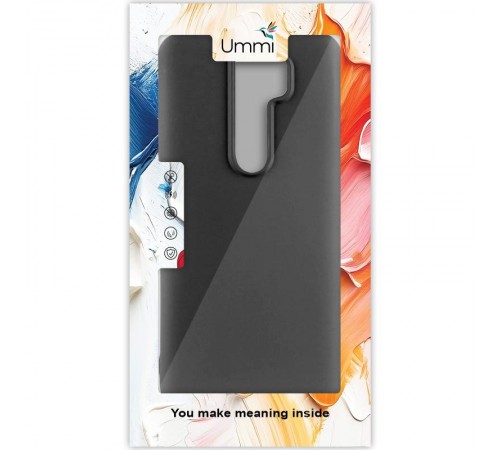 Чохол Silicone Cover Ummi Lakshmi (AA) для Xiaomi Redmi 9 Чорний / Black