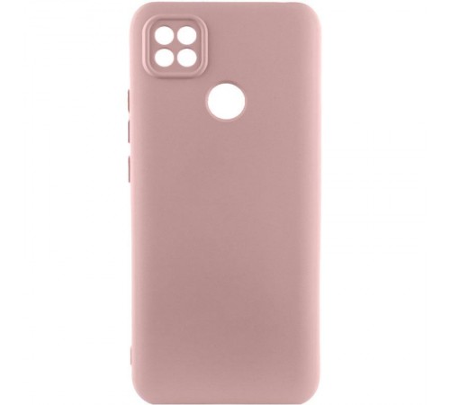 Чохол Silicone Cover Ummi Lakshmi Full Camera (AA) для Xiaomi Redmi 9C Рожевий / Pink Sand