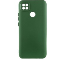 Чохол Silicone Cover Ummi Lakshmi Full Camera (AA) для Xiaomi Redmi 9C Зелений / Dark green