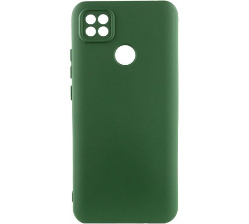 Чохол Silicone Cover Ummi Lakshmi Full Camera (AA) для Xiaomi Redmi 9C Зелений / Dark green