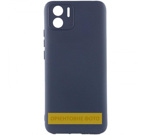 Чохол Silicone Cover Ummi Lakshmi Full Camera (AA) для Xiaomi Redmi A1+ / A2+ Синій / Midnight Blue