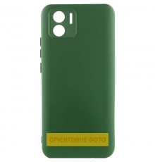 Чохол Silicone Cover Ummi Lakshmi Full Camera (AA) для Xiaomi Redmi A1+ / A2+ Зелений / Dark green