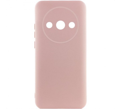 Чохол Silicone Cover Ummi Lakshmi Full Camera (AA) для Xiaomi Redmi A3 Рожевий / Pink Sand