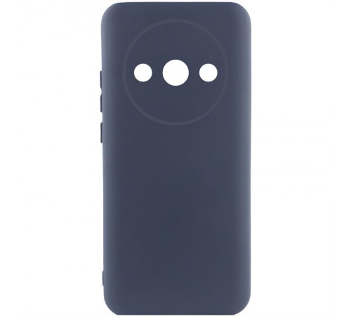 Чохол Silicone Cover Ummi Lakshmi Full Camera (AA) для Xiaomi Redmi A3 Синій / Midnight Blue