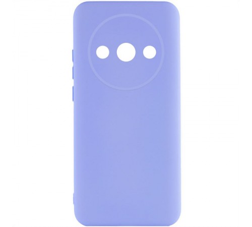 Чохол Silicone Cover Ummi Lakshmi Full Camera (AA) для Xiaomi Redmi A3 Бузковий / Dasheen