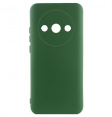 Чохол Silicone Cover Ummi Lakshmi Full Camera (AA) для Xiaomi Redmi A3 Зелений / Dark green