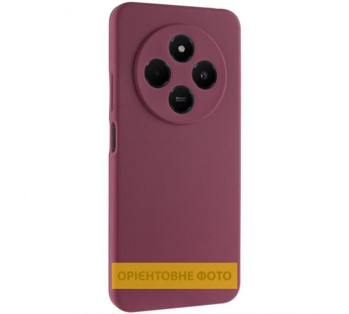 Чохол Silicone Cover Ummi Lakshmi Full Camera (AA) для Xiaomi Redmi A5 (Europe version) Бордовий / Marsala
