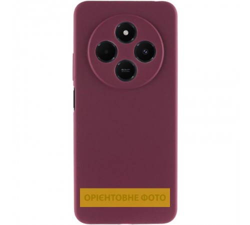 Чохол Silicone Cover Ummi Lakshmi Full Camera (AA) для Xiaomi Redmi A5 (Europe version) Бордовий / Marsala