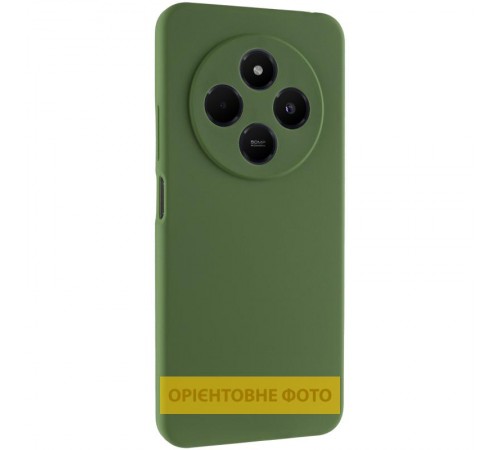 Чохол Silicone Cover Ummi Lakshmi Full Camera (AA) для Xiaomi Redmi A5 (Europe version) Зелений / Dark green
