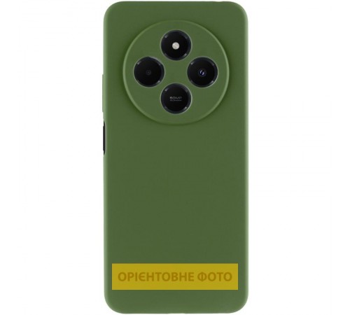 Чохол Silicone Cover Ummi Lakshmi Full Camera (AA) для Xiaomi Redmi A5 (Europe version) Зелений / Dark green