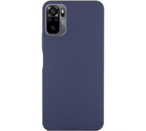 Чохол Silicone Cover Ummi Lakshmi (AA) для Xiaomi Redmi Note 10 / Note 10s / Poco M5s Синій / Midnight Blue