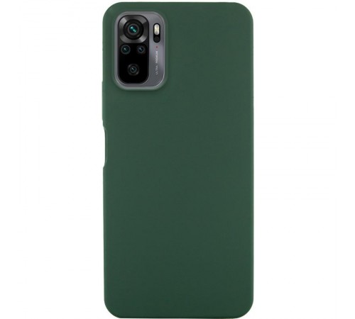 Чохол Silicone Cover Ummi Lakshmi (AA) для Xiaomi Redmi Note 10 / Note 10s / Poco M5s Зелений / Dark green