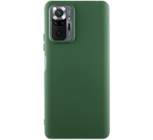 Чохол Silicone Cover Ummi Lakshmi (AA) для Xiaomi Redmi Note 10 Pro / 10 Pro Max Зелений / Dark green