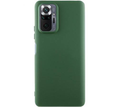 Чохол Silicone Cover Ummi Lakshmi (AA) для Xiaomi Redmi Note 10 Pro / 10 Pro Max Зелений / Dark green