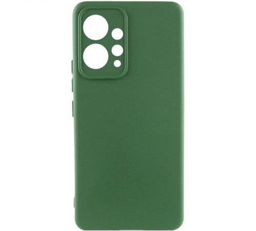 Чохол Silicone Cover Ummi Lakshmi Full Camera (AA) для Xiaomi Redmi Note 12 4G Зелений / Dark green