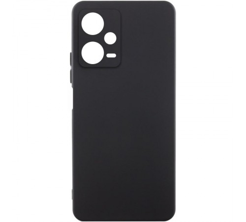 Чохол Silicone Cover Ummi Lakshmi Full Camera (AA) для Xiaomi Redmi Note 12 Pro 5G Чорний / Black