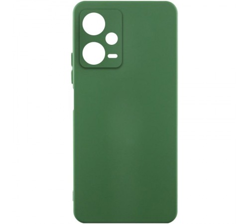 Чохол Silicone Cover Ummi Lakshmi Full Camera (AA) для Xiaomi Redmi Note 12 Pro 5G Зелений / Dark green