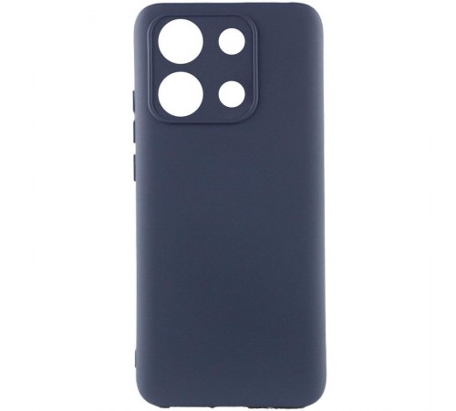 Чохол Silicone Cover Ummi Lakshmi Full Camera (AA) для Xiaomi Redmi Note 14S Синій / Midnight Blue