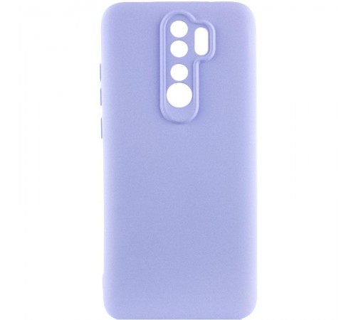 Чохол Silicone Cover Ummi Lakshmi Full Camera (AA) для Xiaomi Redmi Note 8 Pro Бузковий / Dasheen