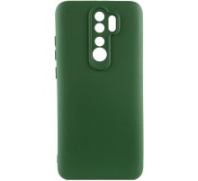 Чохол Silicone Cover Ummi Lakshmi Full Camera (AA) для Xiaomi Redmi Note 8 Pro Зелений / Dark green