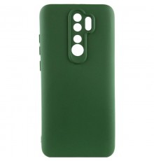Чохол Silicone Cover Ummi Lakshmi Full Camera (AA) для Xiaomi Redmi Note 8 Pro Зелений / Dark green