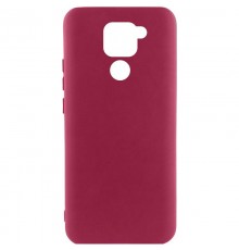 Чохол Silicone Cover Ummi Lakshmi (AA) для Xiaomi Redmi Note 9 / Redmi 10X Бордовий / Marsala