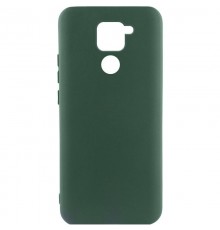 Чохол Silicone Cover Ummi Lakshmi (AA) для Xiaomi Redmi Note 9 / Redmi 10X Зелений / Dark green