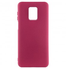 Чохол Silicone Cover Ummi Lakshmi (AA) для Xiaomi Redmi Note 9s / Note 9 Pro / Note 9 Pro Max Бордовий / Marsala