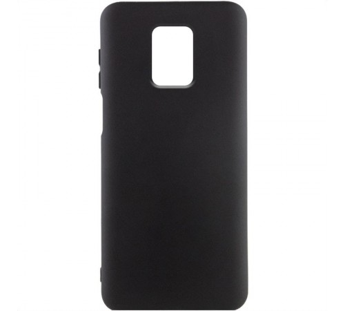 Чохол Silicone Cover Ummi Lakshmi (AA) для Xiaomi Redmi Note 9s / Note 9 Pro / Note 9 Pro Max Чорний / Black